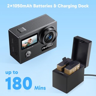 Foto 6 | Foto 6 | Cámara De Acción Akaso Brave 4 4k, 30 Fps, 20 Mp, Wifi Con Eis, 40 M, Resistente Al Agua - Venta Internacional.