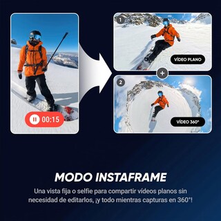Foto 4 | Foto 4 | Cámara De Acción Insta360 X5 Standard Bundle 8k 360° Impermeable