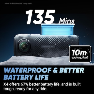 Foto 7 | Foto 7 | Paquete De Manillar De Motocicleta Action Camera Insta360 X4 8k 360 - Venta Internacional.