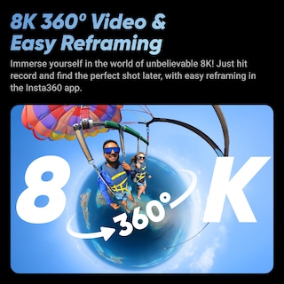 Foto 3 | Foto 3 | Cámara De Acción 360 Insta360 X4 Get-set 8k, Resistente Al Agua, Vídeo 4k - Venta Internacional.