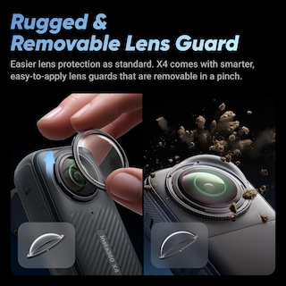 Foto 6 | Foto 6 | Cámara De Acción 360 Insta360 X4 Get-set 8k, Resistente Al Agua, Vídeo 4k - Venta Internacional.