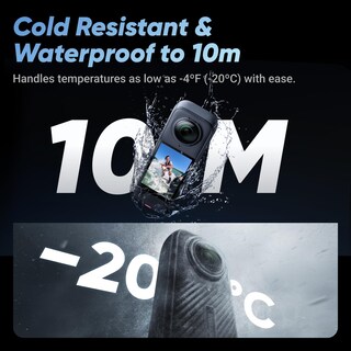 Foto 7 | Foto 7 | Cámara De Acción 360 Insta360 X4 Get-set 8k, Resistente Al Agua, Vídeo 4k - Venta Internacional.