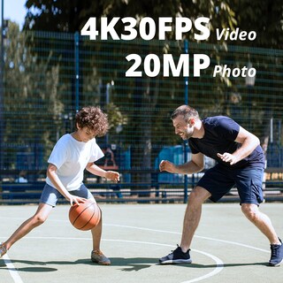 Foto 3 | Foto 3 | Cámara De Acción Akaso Brave 4 Pro 4k30 De 20 Mp, Resistente Al Agua, 131 Pies - Venta Internacional.
