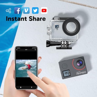 Foto 7 | Foto 7 | Cámara De Acción Akaso V50 Elite 4k 60 Fps 20 Mp Wifi Resistente Al Agua - Venta Internacional.