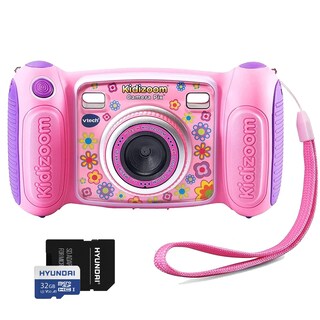 Foto 1 | Foto 1 | Cámara Vtech Kidizoom Pix De 2.0 Mp, Zoom 4x, Rosa Y Sd De 32 Gb - Venta Internacional.