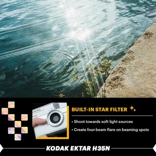 Foto 6 | Foto 6 | Cámara De Cine Kodak Ektar H35n, Medio Marco, 35 Mm, Reutilizable, Verde - Venta Internacional.
