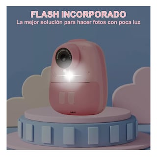 Foto 2 | Foto 2 | Cámara Digital Hd Lab.g Para Niños Fotos Imprimibles Tarjeta 32gb Rosa