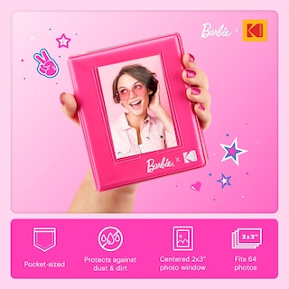 Foto 7 | Foto 7 | Impresora Fotográfica Kodak X Barbie Step Slim Wireless + Case - Venta Internacional.