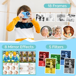 Foto 3 | Foto 3 | Cámara De Impresión Instantánea Yosatoo Kids Con Pantalla De 3,5 Pulgadas - Venta Internacional.