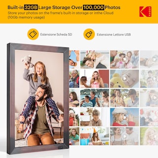 Foto 5 | Foto 5 | Marco De Fotos Digital Kodak 21.5 Smart De 32 Gb+2 Gb De Ram Fhd Ips - Venta Internacional.