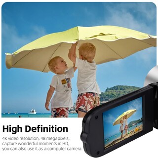 Foto 3 | Foto 3 | Cámara De Vídeo Yoidesu Black Digital 1080p 16mp Con Pantalla De 2.7 Pulgadas - Venta Internacional.