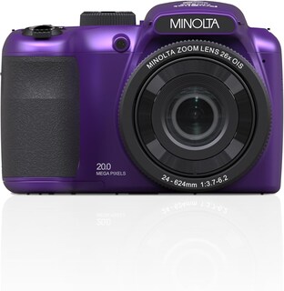 Foto 7 | Foto 7 | Cámara Minolta Proshot 20mp 26x Zoom 1080p Hd Wifi Púrpura - Venta Internacional.