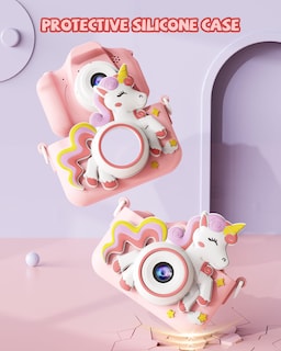 Foto 2 | Foto 2 | Cámara Kikapabi Unicorn Kids Selfie 1080p Con Tarjeta Sd De 32 Gb Para Niños De 3 A 10 Años - Venta Internacional.