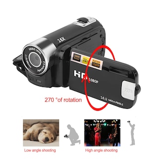 Foto 4 | Foto 4 | Videocámara Digital Ashata Dh 90 De 16 Mp Con Zoom 16x Con Pantalla De 2,7 Pulgadas - Venta Internacional.