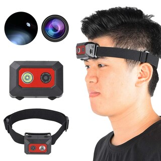 Foto 4 | Foto 4 | Cámara De Acción Serounder Mini 1080p Montada En La Cabeza Con Luz Nocturna - Venta Internacional.