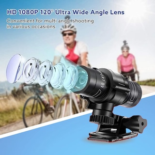 Foto 3 | Foto 3 | Cámara Deportiva Hilitand 1080p Totalmente Impermeable Con Lente De Micrófono De 120° - Venta Internacional.