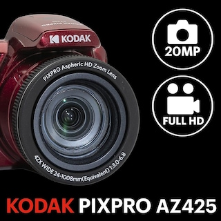 Foto 5 | Foto 5 | Cámara Digital Kodak Pixpro Az425 Astro Zoom 20mp Full Hd - Venta Internacional.