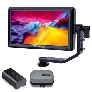 Foto 1 | Foto 1 | Cámara Y Monitor De Campo Feelworld S55 V3 De 6 Pulgadas Fhd Con Batería - Venta Internacional.