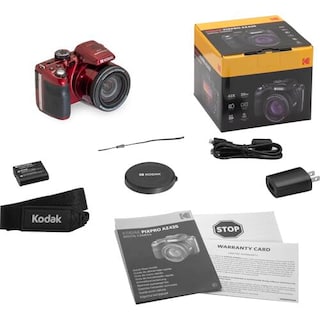 Foto 4 | Foto 4 | Cámara Digital Kodak Pixpro Az425 20mp 42x Zoom Roja - Venta Internacional.