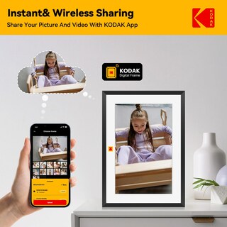 Foto 4 | Foto 4 | Marco De Fotos Digital Kodak Hd Touch De 10.1 Pulgadas, 1280 X 800 - Venta Internacional.