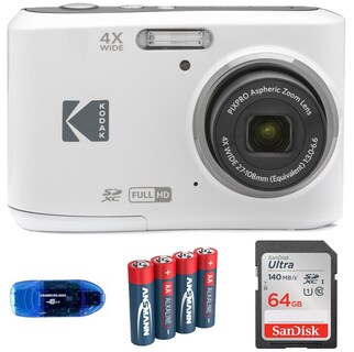 Foto 1 | Foto 1 | Cámara Digital Kodak Pixpro Fz45 Con Tarjeta De Memoria Sdxc De 64 Gb - Venta Internacional.