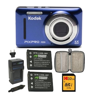 Foto 1 | Foto 1 | Cámara Digital Kodak Pixpro Friendly Zoom Fz55 (azul) - Venta Internacional.