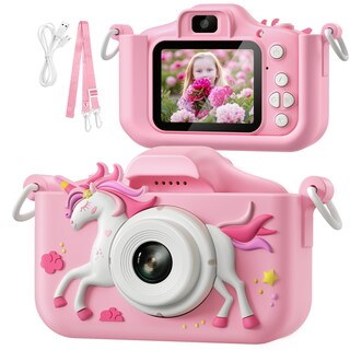 Foto 1 | Foto 1 | Cámara Para Niños Hometall Upgrade 1080p Hd Selfie Con Tarjeta Sd De 32 Gb - Venta Internacional.