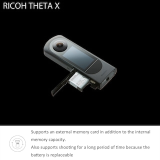 Foto 4 | Foto 4 | Cámara De 360° Ricoh Theta X 11k Vídeo De Alta Resolución De 60 Mp Y 5 7 K - Venta Internacional.