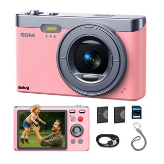 Foto 2 | Foto 2 | Cámara Digital 50mp 2k Autofoco Principiante +32gb Belug Rosa