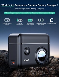 Foto 6 | Foto 6 | Cargador De Batería Para Cámara Llano Np-w126s 18w Fast Dual Usb C - Venta Internacional.