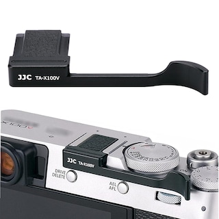 Foto 1 | Foto 1 | Empuñadura Metálica Jjc Deluxe Con El Pulgar Hacia Arriba Para Fujifilm X100vi/x-e4 Color Negro - Venta Internacional.