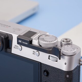Foto 2 | Foto 2 | Empuñadura Metálica Jjc Deluxe Con El Pulgar Hacia Arriba Para Fujifilm X100vi/x-e4 Color Negro - Venta Internacional.