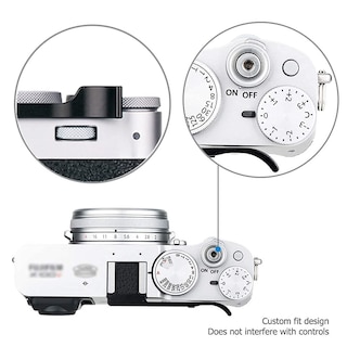 Foto 3 | Foto 3 | Empuñadura Metálica Jjc Deluxe Con El Pulgar Hacia Arriba Para Fujifilm X100vi/x-e4 Color Negro - Venta Internacional.