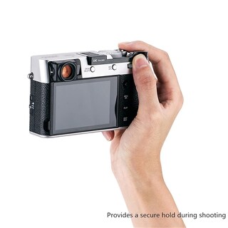 Foto 4 | Foto 4 | Empuñadura Metálica Jjc Deluxe Con El Pulgar Hacia Arriba Para Fujifilm X100vi/x-e4 Color Negro - Venta Internacional.