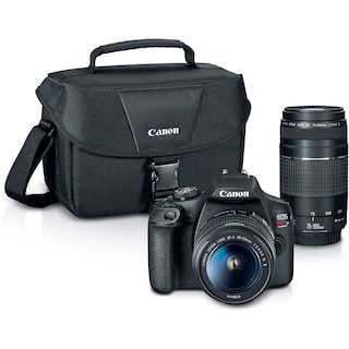 Foto 1 | Foto 1 | Cámara Réflex Digital Canon Eos Rebel T7 Con Lente De 18-55 Mm + 75-300 Mm - Venta Internacional.