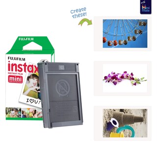 Foto 3 | Foto 3 | Cámara Fujifilm Instax Mini 11 Azul Cielo Con Funda Y Película - Venta Internacional.