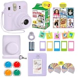 Cámara Fujifilm Instax Mini 12 Púrpura Con 20 Hojas De Película - Venta Internacional.