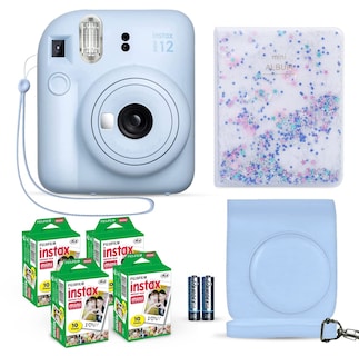 Foto 1 | Foto 1 | Cámara Instantánea Fujifilm Instax Mini 12 Azul Pastel Con Película - Venta Internacional.