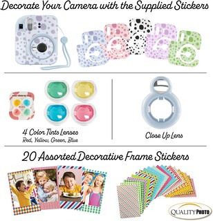Foto 6 | Foto 6 | Cámara Instantánea Fujifilm Instax Mini 12 Con 60 Películas Y Funda - Venta Internacional.