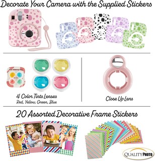 Foto 6 | Foto 6 | Cámara Instantánea Fujifilm Instax Mini 12 Con Funda Y 60 Impresiones - Venta Internacional.