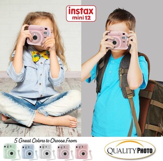 Foto 7 | Foto 7 | Cámara Instantánea Fujifilm Instax Mini 12 Con Funda Y 60 Impresiones - Venta Internacional.