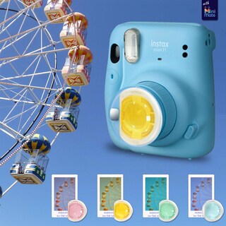 Foto 5 | Foto 5 | Cámara Fujifilm Instax Mini 11 Azul Cielo Con Paquete De Accesorios - Venta Internacional.