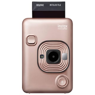 Foto 5 | Foto 5 | Cámara Instax Fujifilm Instax Mini Liplay Hybrid Oro Rosa - Venta Internacional.