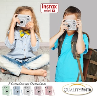 Foto 7 | Foto 7 | Cámara Instantánea Fujifilm Instax Mini 12 Con Funda Y 40 Películas - Venta Internacional.