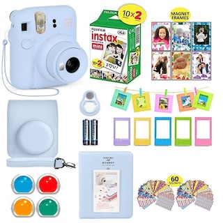 Foto 1 | Foto 1 | Paquete De Cámara Fujifilm Instax Mini 12 Con 20 Hojas De Película, Azul - Venta Internacional.