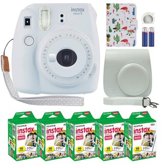 Foto 1 | Foto 1 | Cámara Instantánea Fujifilm Instax Mini 9 Blanco Ahumado +50 Película - Venta Internacional.