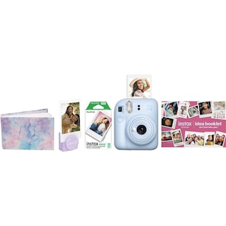 Foto 1 | Foto 1 | Cámara Fujifilm Instax Mini 12 Azul Con Paquete Navideño 2023 - Venta Internacional.