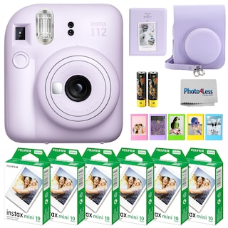 Foto 1 | Foto 1 | Cámara Fujifilm Instax Mini 12 Con Película, 60 Hojas Y Accesorios - Venta Internacional.