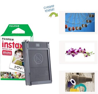 Foto 5 | Foto 5 | Cámara Fujifilm Instax Mini 11 Lila Púrpura Con Película De 40 Hojas - Venta Internacional.