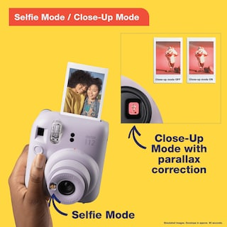 Foto 3 | Foto 3 | Cámara De Película Instantánea Fujifilm Instax Mini 12 Clay White - Venta Internacional.